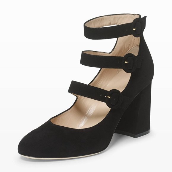 Club Monaco Shoes - Club Monaco Yuulia Triple Strap Heels 40 9.5 w/box
